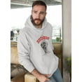 thumbnail image 2 of David Halftone Antique Hoodie Men -Image by Shutterstock, Male Large, 2 of 4