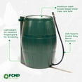 thumbnail image 4 of FCMP Outdoor RC4000 Raincatcher 50 Gallon Rain Catcher Barrel, Green, 4 of 12