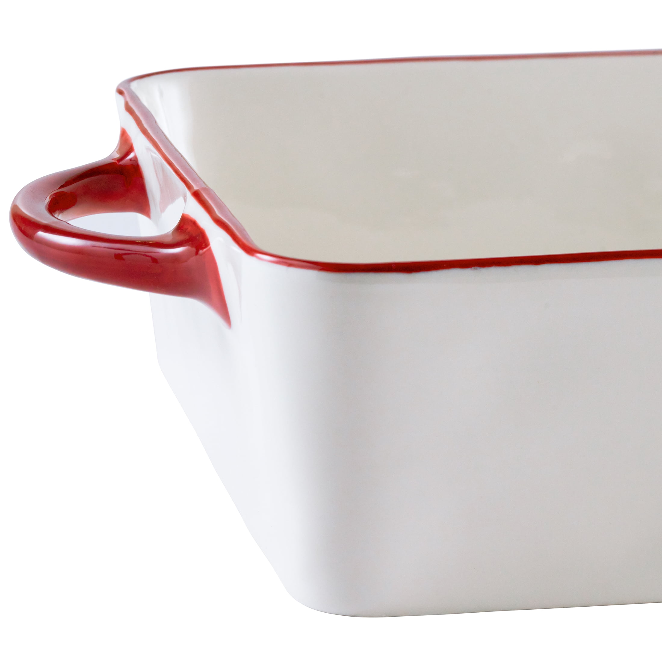 Better Homes & Gardens Holiday Pattern Stoneware Rectangular Baking Dish, 9" x 13"