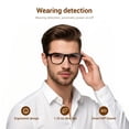 thumbnail image 5 of GJX Smart Glasses with Photochromic Lenses for Men and Women-Uv/Blue Light Protection,Voice Assistant,Hands-Free Calls,Music Playback,Lightweight for Business&Travel, 5 of 8