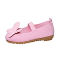 thumbnail image 2 of Kureaily Girls Sneakers For Toddlers Breathable Mesh Casual Shoes With Bow Design Comfortable Lightweight Everyday Walking Footwear For Kids Age 3 11/ Size 10,3.5-4 Years(Pink), 2 of 5