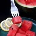 thumbnail image 3 of Fruit Cutting Fork, Double Ended Portable Easy To Use Compact Watermelon Fork Anti Rust Reusable Versatile  for Camping, 3 of 7