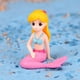 thumbnail image 4 of Figuras de sirena en miniatura de 4 Uds., adornos para tartas de muñeca de sirena, juego de colección de figuras de sirena, decoración de tarta de cumpleaños, 4 of 5