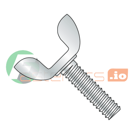 

1/4-20 x 1/2 Type D / Stamped Wing Screws / Steel / Zinc (Quantity: 200 pcs)