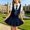Blue, variant on Girls 3 Piece School Uniform Set – Preppy Navy Blue & White Blouse Pleated Skirt with Tie,Size 7-8T