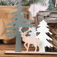 thumbnail image 4 of Nad de Madera Elk Sunnimix Escultura de Árbol de Navidad 2022, 4 of 5
