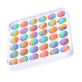 thumbnail image 3 of Honganda Push Pop Bubble Fidget Toy, Popper Sensory Toy with Plastic Board, 3 of 5