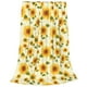 thumbnail image 2 of Balery European-style Pattern Sunflower Manta de Felpa Suave y Acogedora – Cobija de Franela Aterciopelada para Cama, Lavable y Cálida para Sofá, Mascotas, Transpirable-40"x30", 2 of 7