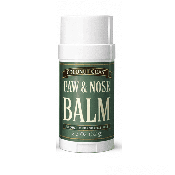 Coconut Coast Dog Paw And Nose Balm Stick, Lick-Safe Protection 2.2 oz