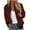 Wine, variant on Brnmxoke Clearance 2023 Zipper Bomber Jacket for Teen Girls Lightweight Baseball Jackets Coats Fall Casual Crop Tops Outwear
