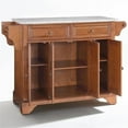 thumbnail image 1 of Pemberly Row Contemporary Wood Kitchen Island in Cherry & Gray, 1 of 7