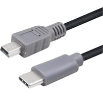 GJX USB 3.1 Type-C to Micro mini USB OTG Male to Male Data Transfer Charging Adapter Cable