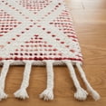 thumbnail image 3 of SAFAVIEH Natura Ruadhan Diamond Area Rug, Ivory/Red, 8' x 10', 3 of 8