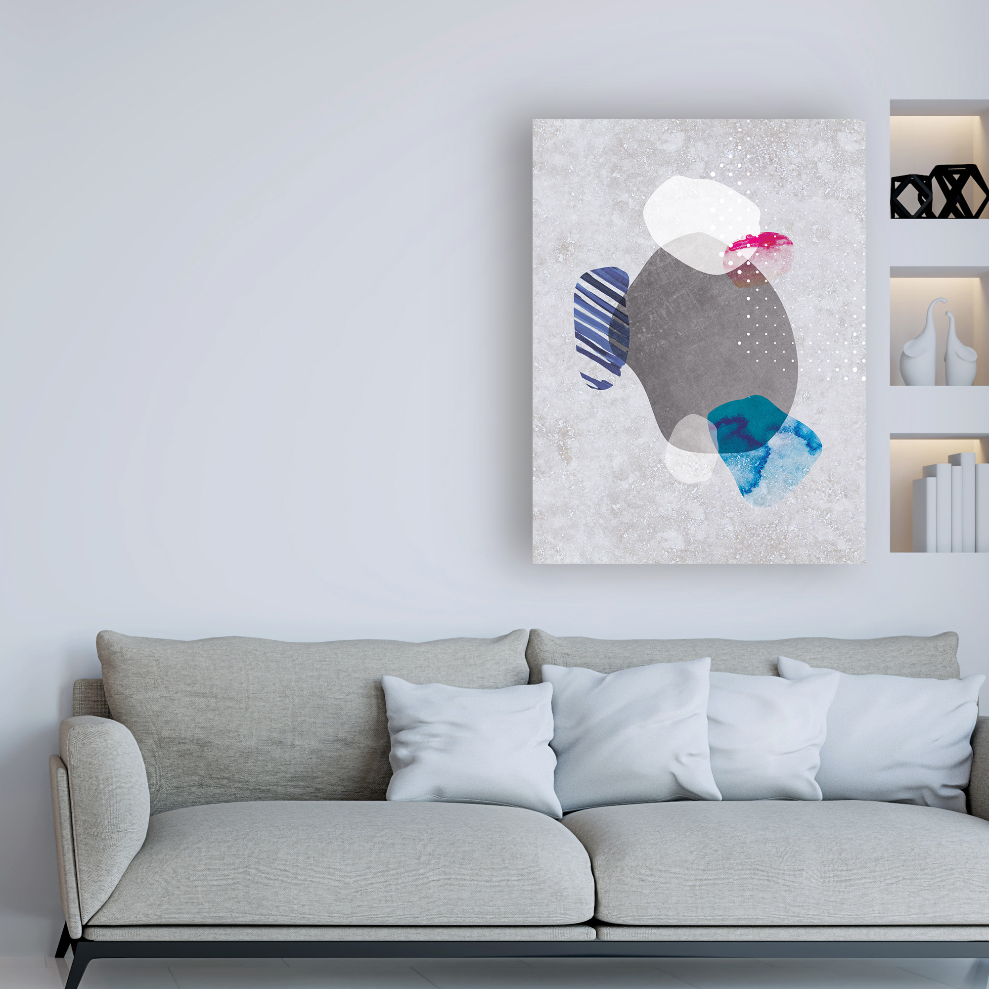 Trademark Fine Art 'Tidal Impressions No. 2' Canvas Art by Louis Duncan-H