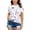 Multicolor BF112, variant on Zeagoo Blouse for Women Dressy Casual Tops Summer Puff Short Sleeve Shirts Basic Fashion Tops
