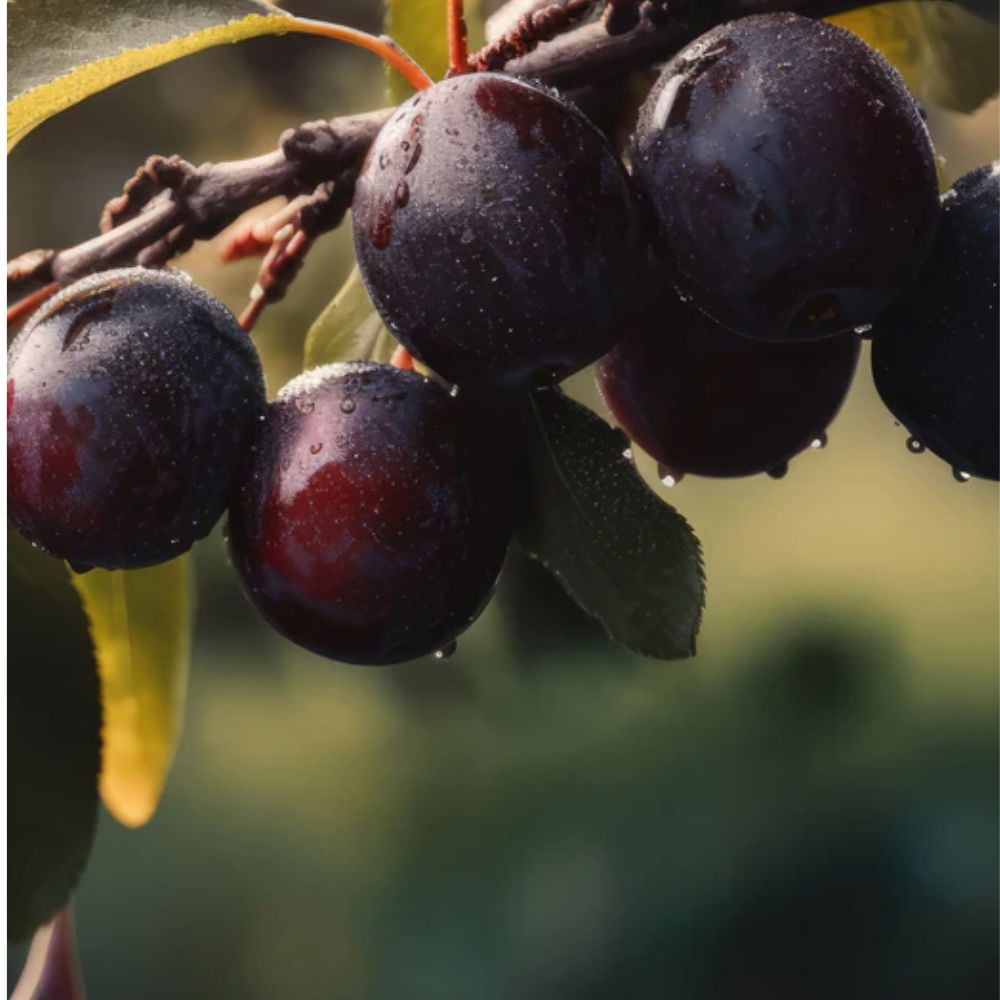 Expert Gardener 2-3 ft. tall Waneta Plum Live Tree in 5-Gallon Grower Pot