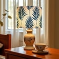 thumbnail image 6 of Coastal Linen Drum Lampshades Palm Coastal Palm Leaves Tropical Foliage Feather Modern 13"x13"x10" Light Shade for Table Lamps Floor Lamps Drum Lamp Shades Lampshade Replacement Assembly Required, 6 of 8