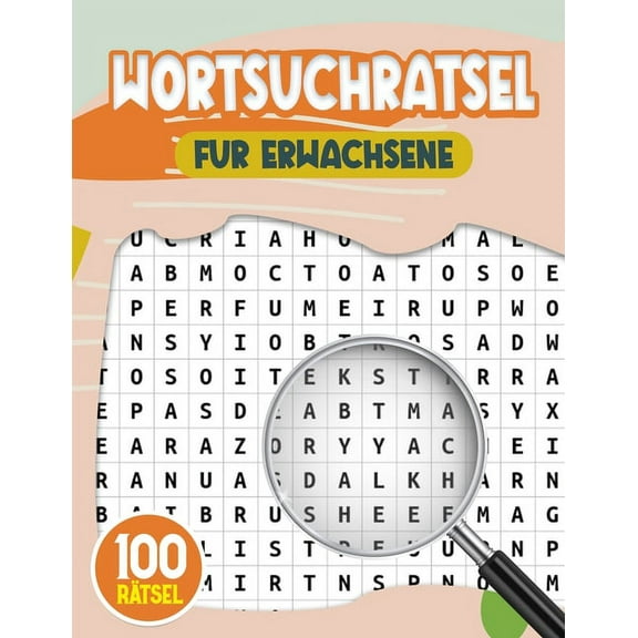 Wortsuchrätsel für Erwachsene 100, (Paperback)