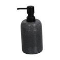 thumbnail image 2 of Botella de dispensador de jabón líquido de 500 ml 7.5x17 cm versátil recargable Dispensador de fluido de lavado a mano para el baño Ligera elegante Gris oscuro, 2 of 8
