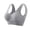 Gray/B, variant on Siyizhua Seamless Sports Bra Wirefree Yoga Bra with Removable Pads for Women