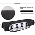 thumbnail image 5 of Golf Cooler Bag - Soft Sided Insulated Cooler Holds a 6 Pack of Cans or Two Wine Bottles,Golf Cooler Bag (black), 5 of 5