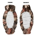 thumbnail image 5 of Garronmavis UTV Seat Covers Breathable Powersports Seat Covers Dog-Proof Easy-Clean Compatible with Kawasaki Mule 3000 3010 3020 Hunting Camo Forest Pink, 5 of 7