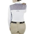 thumbnail image 3 of Equine Couture Ladies Nicolette Equicool Long Sleeve Show Shirt, 3 of 6
