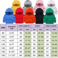 thumbnail image 3 of WIBACKER 2-9 Years Boy Girl Long Sleeve Basic Pullover Hoodie Kids Solid Color Thin Sweatshirt Tops, 3 of 5