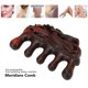 thumbnail image 5 of Peine de meridianos sin estática, 5 dientes, cabeza, cuero cabelludo, peine de masaje de madera compuesta para mujeres y hombres, 5 of 8
