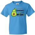 thumbnail image 3 of Inktastic Grandma's Little Avocado with Cute Baby Avocado Youth T-Shirt, 3 of 5
