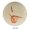 Gold, variant on Yanco OR-1708 8.25 in. Orchis Round Plate, Gold - Pack of 24