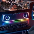 thumbnail image 7 of ZFYXGS Colorful Sound Bluetooth 5.3 Subwoofer High Power Home Video Desktop Wireless Strip Long Speaker Speaker Sound Bar TV Karaoke Sound, 7 of 7