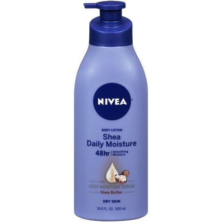 (3 pack) NIVEA Shea Daily Moisture Body Lotion 16.9 fl. (Best Daily Body Lotion)