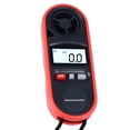 thumbnail image 1 of Anemometer, Multifunctional Power Saving Digital Wind Speed Meter Lightweight LCD Backlight Professional Automatically Shut Down  for HVAC, 1 of 7