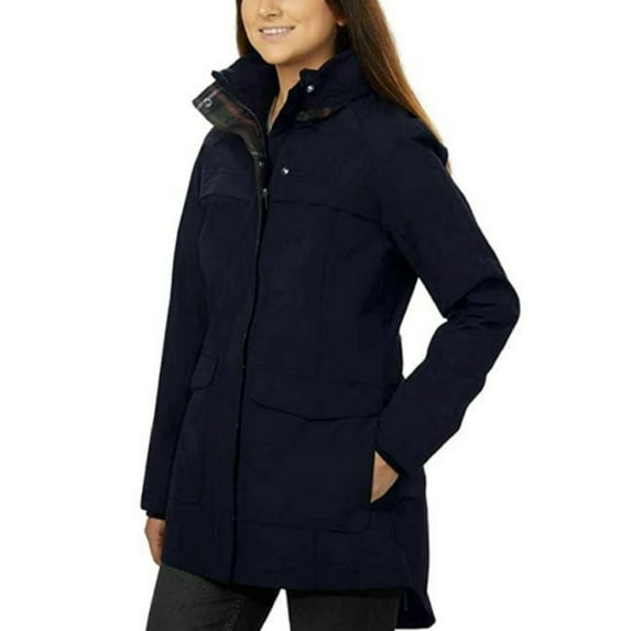 Pendleton Womens Waterproof Rain Jacket in Midnight Navy | Medium