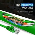 thumbnail image 6 of NewYork Cables - 5-Pack Cat6 Patch Cables, UTP Pure Copper 4 Pair, 10GB Speed, 20ft Snagless RJ45 Ethernet Patch Cables, 6 of 7