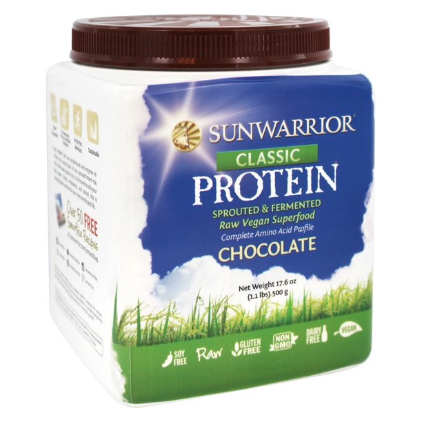 sunwarrior classic protein chocolate