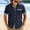 Navy # Shirts, variant on Vetsdori Short Sleeve Shirts for Men Fashion Outdoor Button up Summer Casual Pocket Collar Graphic Trendy Mens Tops