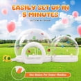 thumbnail image 2 of Jocisland 11.5ft & 8.2ft Bubble House with Balloons, PVC Bounce Bubble House with Two 750W Air Blowers for Party, Commercial Use, Wedding, 2 of 8