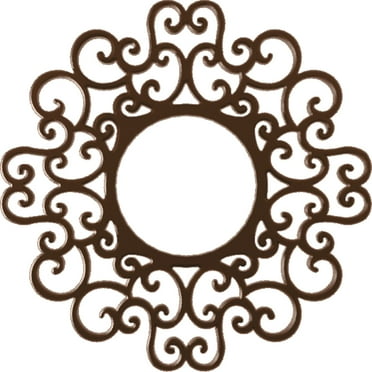 30"OD x 11 1/2"ID x 1"P Reims Architectural Grade PVC Pierced Ceiling Medallion, Copper