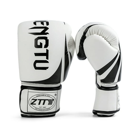 Manoplas de boxeo Guantes de boxeo Guantes de entrenamiento de boxeo para hombres y mujeres Guantes ZTTY Manoplas de boxeo