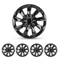 thumbnail image 6 of (4 Pack)15 inch Universal Wheel Rim Cover Hubcaps Snap on Car Truck Fit R15 Tire-Black Lacquer, 6 of 12