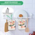 thumbnail image 4 of Yayeee Pot Holders Kitchen Heat Resistant with Pocket 7"x9.8" Cotton Oven Cooking Hot Pads, Yellow Cute Flower, 4 of 7