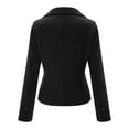 thumbnail image 2 of Vedolay Coat for Women Womens Business Casual Blazer with Lined Double Suit Jacket,Black L, 2 of 5