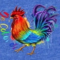 thumbnail image 2 of CafePress - De Colores Rooster - Cute Infant Baby Football Bodysuit, 2 of 3