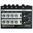 thumbnail image 2 of Rockville Mixer Add up to (8) Dynamic Podcast Podcasting Mics to Audio Interface, 2 of 9
