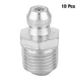 thumbnail image 2 of Grease Zerk Kit, 10 Pcs M10x1 Thread Brass Straight Grease Zerk Nipple Fitting Grease Zerk Fittings Grease Fittings Grease Fitting Assortment Kit for Engineering Machinery, 2 of 7