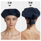 thumbnail image 2 of Bonete de cabello de seda sintética Unique Bargains con correas ajustables, gorro de dormir para mujeres, azul marino, 2 of 6
