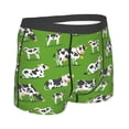 thumbnail image 3 of Bingfone Cows With Calfs Green Men'S Underwear - Casual Stretch Boxer Briefs-Xx-Large, 3 of 9