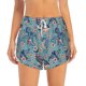thumbnail image 2 of Balery Underwater Animals and Flowers Pantalones cortos deportivos para mujer con forro y dos bolsillos, elásticos, para entrenamiento, gimnasio, yoga-Medium, 2 of 7